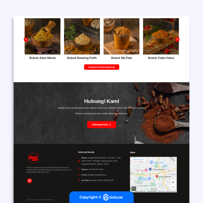 Portofolio - PT. Nusa Sejahtera