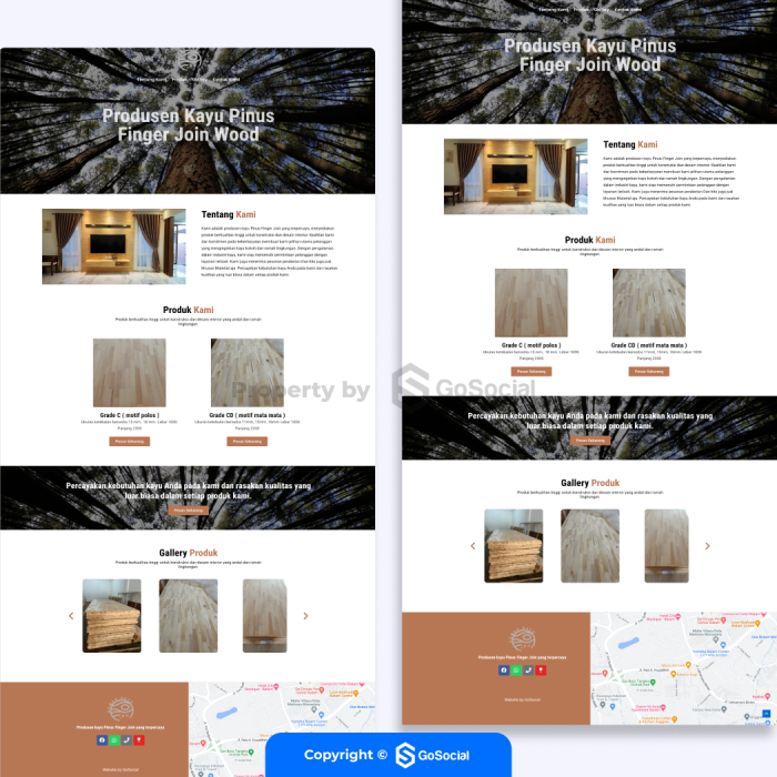 Portofolio - Rumah Kayu Pinus