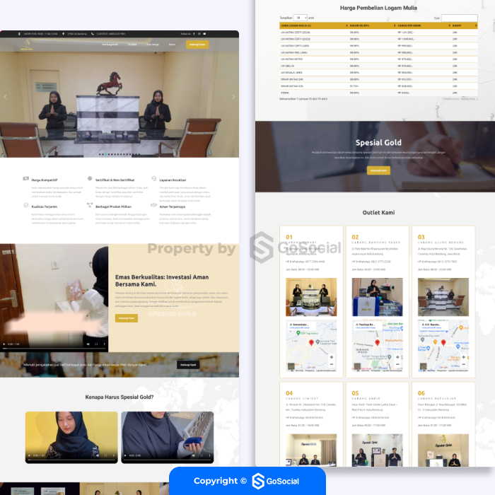 Portofolio - Spesial Gold